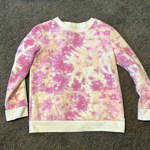 Cat & Jack tie dye print sweatshirt